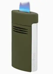 S.T. Dupont Megajet Lighter, Matte Khaki, 20713 (020713), New In Box