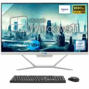 Aio All IN One Touch Screen I3 8 Gen 24 " 8gb 120gb Full HD Windows 11 Pro PC _