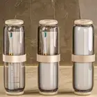 2-in-1 Toothbrush Holder Portable Mouthwash Cup Toothbrush Cup Case Travele