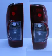 FOR ISUZU DMAX TAIL LIGHTS PAIR LEFT AND RIGHT 06-12 TAIL LAMPS SMOKED/TINTED