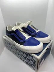 Size 9.5 - VANS Old Skool VLT LX True Blue Black