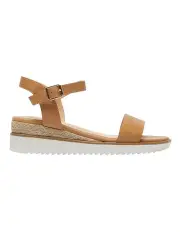 [Sandler] Verona Sandals in Camel Smooth