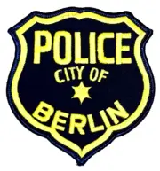 BERLIN – POLICE - WISCONSIN WI Sheriff Police Patch STAR