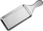 Convenient Sushi Serving Plate Hard-Wearing Stainless Steel for Long-Lasting Use Handle for Easy Storage