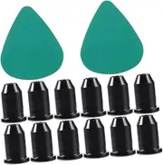 UPKOCH 1 Set Guitar String Ferrules for Electric Guitars String Mounting Buckles Random