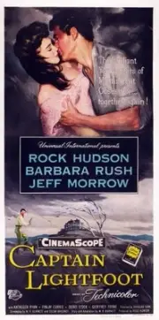 Captain Lightfoot poster Barbara Rush Rock Hudson 1955 Old Movie Photo 2