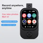 MP4 MP3 Bluetooth HiFi Lossless Sport Music Player FM Radio Recorder 90° Lens