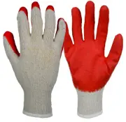12 Pack - Latex-Coated Gloves, Knit Shell, Men's Large, 3-Pk. -98497-012