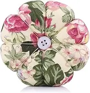 Wrist Pin Cushion, Pumpkin Shaped Pincushions Wearable Needle Cushions Pins with Elastic Strap for Sewing Needlework DIY Crafts Pincushion Small Adjustable Handcraft Needles Holder(No. 13)