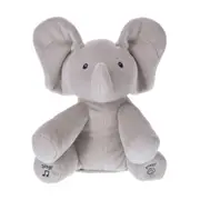 GUND - Flappy Elephant Animated Plush - Nursery Interactive Toy Animals