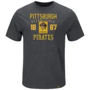 MLB T-Shirt Pittsburgh Pirates Baseball Cooperstown Heads Or Tails