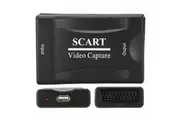 USB to SCART Video Capture Card Game Video Record Live Streaming Converter Recorder