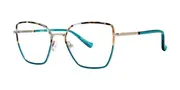 Kensie BEWITCH Aqua Gradient Men's Glasses Tortoiseshell Size 54 - Private Health Rebate - Blue Light Block Available