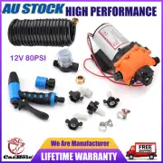 Replace for SEAFLO Water Diaphragm Pump 80PSI Sprayer gun for Boat Caravan Boxes