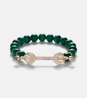 [Ananya] Ananya Chakra 18kt gold bracelet with gemstones One Size gold