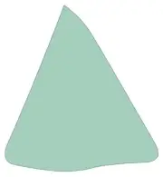 1964-66 Mustang; Quarter Window Glass; Coupe; Light Green Tint; Coupe; Passenger