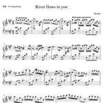 【YIRUMA】RIVER FLOWS IN YOU 你的心河 鋼琴譜完整版