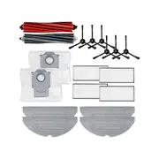 Accessory Set For S8 Pro Ultra Robot Vacuum Cleaner Main Side Brush Hepa Filter Mop Cloth Dust Bags