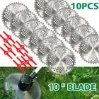 10x Carbide Tipped 40 Tooth Brush Cutter Blade Whipper Snipper Brushcutter MTM