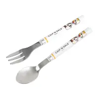 在飛比找momo購物網優惠-【LILFANT】奇奇蒂蒂 叉匙餐具組合(叉子 湯匙 不鏽鋼