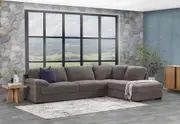 CANDACE FABRIC Corner Lounge with RHF Chaise