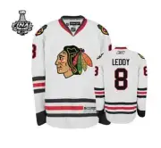 Nick Leddy Chicago Blackhawks 2013 Stanley Cup Premier Road Home Away Jersey (L)