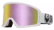 Adult DRAGON DX3 L OTG Snow Goggles - White / LumaLens Pink Ion