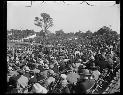 Photo:[Herbert Hoover addressing crowd]