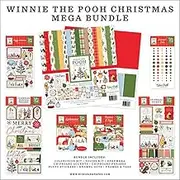 Echo Park Mega Bundle Collection Kit 12"X12" Winnie The Pooh Christmas