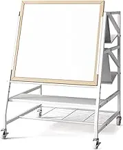 Metal Toy Storage Rack Home Picture Book Rack Children's Bookshelf Floor Storage Rack Kindergarten Drawing Board Ages 3+