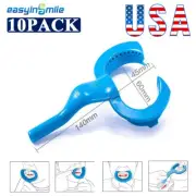 16MM Dental Chair Cheek PVC Mouth Opener Retractors Saliva Aerosol Suction 10pcs