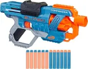 Nerf Elite 2.0 Commander RD-6 Dart Blaster, 12 Darts Outdoor Toy, Ages 8 and Up