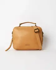 JUJU & CO Leather Bag Tan