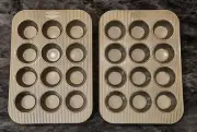 USA Pan 12 Cup Muffin and Cupcake Pan Aluminized Steel