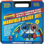 TSI Supercool 37520-PC Aluminum Manifold Gauge Set (HFO-1234yf)