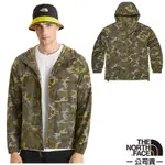 THE NORTH FACE 男新款 輕質耐磨防撕裂連帽外套_綠迷彩 N