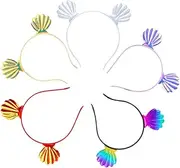 [SOESFOUFU] 2sets Unique Baby Girl Headwear Sequin Hair Hoop Party Headdress Headband Fashion Hair Accessory 5pcs*2