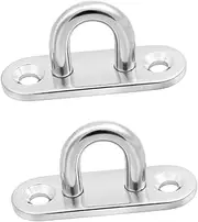 Kisangel 2Pcs Wear Resistant Hammock Hangers Shaped Ceiling Hooks for Easy Installation of Hammocks Flowerpots and Light Fixtures Multipurpose Household