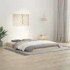 Bed Frame without Mattress 135x190 cm Solid Wood Pine