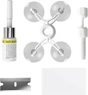 Windshield Repair Kit - Windshield Scratches Adhesive Repair Fluid,Lightweight Auto Glass Care Set For Truck Vehicle RV Sedan Automotive
