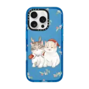 iPhone 16 Pro Impact Case meowy christmas