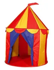 Red Floor Circus Tent Indoor Children Play House Outdoor Kids Castle by POCO
