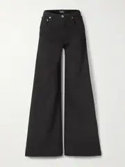 [Citizens of Humanity] Citizens of Humanity - Amari Ultra High-rise Wide-leg Jeans - Black - 26 26 Black