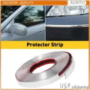 0.8INx16FT Car Moulding Strip Trim Door Window Guard Protector Universal Chrome (for: Fiat)