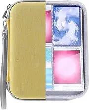 Card Case for Yoto Cards Mini Audiobook Cards, Soft Portable Folder with Zipper & 80 Pockets Card Holder Storage Card Binder Holder for Yoto Player Audiobook Card
