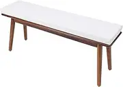 Bench Cushions Cover Waterproof with Non-Slip Bottom, Leather Bench Cushion Covers Removable, for Outdoor/Indoor Sofa Seat Long Chair Home Furniture(Color 5,70x35x5cm)