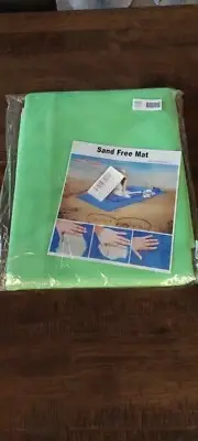 Sand Free Mat Green 200 x 200 cm NEW