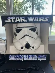 Vintage Don Post 1996 Star Wars Collector Helmet Mask Stormtrooper Original Box
