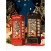 在飛比找ETMall東森購物網優惠-圣誕節可旋轉木馬音樂盒八音盒老人樹擺件下雪水晶球兒童生日禮物