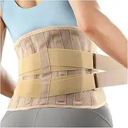 Breathable Back Support Belt For Men Women Adjustable Back Brace Working Fitness Exercise Lumbar Support Straps(X-Large)